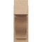 Ekena Millwork 8-in W x 16-in D x 20-in H Funston Block Rough Cedar Woodgrain TimberThane Outlooker, Primed Tan OUTUR080X16X20FST44RCPR - alternate 6